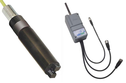 The Thermo Scientific RT1143 turbidity sensor and Wildeye telemetry logger